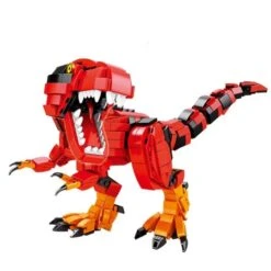 Jurassic World Dinosaurier T-Rex Tyrannosaurus Baustein Set (866 Teile) -Dinosaurier-Spielzeug product image 1869907753
