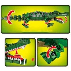 Sarcosuchus Krokodil Dinosaurier Baustein Set (520 Teile) -Dinosaurier-Spielzeug product image 1871095099