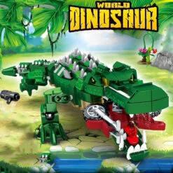 Sarcosuchus Krokodil Dinosaurier Baustein Set (520 Teile) -Dinosaurier-Spielzeug product image 1871095100