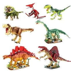 Jurassic Dinosaurier: Tyrannosaurus Rex, Velociraptor, Stegosaurus, Triceraptos, Pterodactyl, Spinosaurus, Brontosaurus 41 Jurassic Dinosaurier: Tyrannosaurus Rex, Velociraptor, Stegosaurus, Triceraptos, Pterodactyl, Spinosaurus, Brontosaurus -Dinosaurier-Spielzeug product image 1871099491