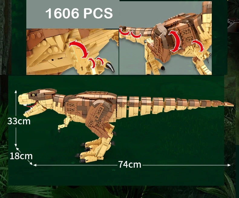 Jurassic Dinosaurier: Tyrannosaurus Rex, Velociraptor, Stegosaurus, Triceraptos, Pterodactyl, Spinosaurus, Brontosaurus 16 Jurassic Dinosaurier: Tyrannosaurus Rex, Velociraptor, Stegosaurus, Triceraptos, Pterodactyl, Spinosaurus, Brontosaurus – Bild 14