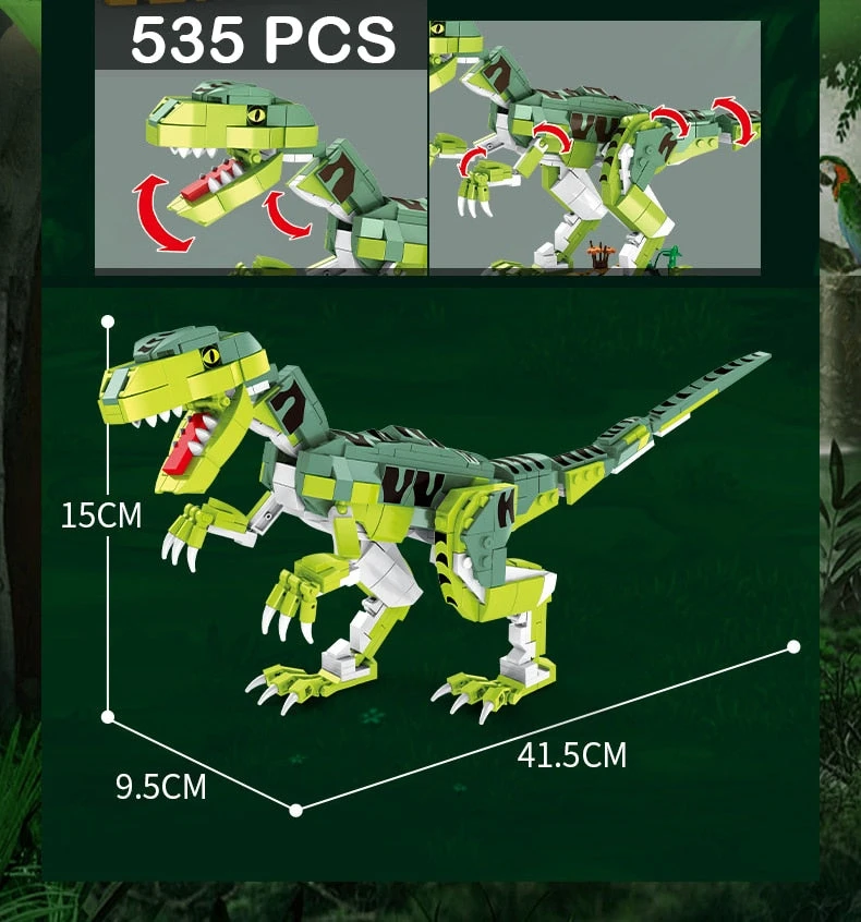 Jurassic Dinosaurier: Tyrannosaurus Rex, Velociraptor, Stegosaurus, Triceraptos, Pterodactyl, Spinosaurus, Brontosaurus 18 Jurassic Dinosaurier: Tyrannosaurus Rex, Velociraptor, Stegosaurus, Triceraptos, Pterodactyl, Spinosaurus, Brontosaurus – Bild 16