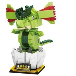 Lustige Dino Baustein Figuren (Flugsaurier, T-Rex, Dilophosaurus, Triceraptos, Indominus Rex) -Dinosaurier-Spielzeug product image 1884872088