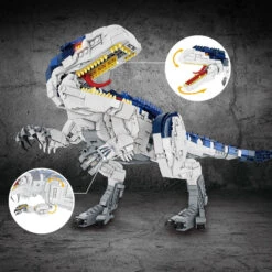 XXL Bausatz T-Rex Klon Indominus Rex Jurassic Park, 2205 Teile -Dinosaurier-Spielzeug product image 1891139035