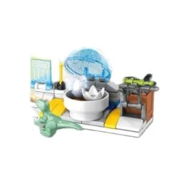 4 In 1 Dino Labor Baustein Set Mit Figuren (305 Teile) -Dinosaurier-Spielzeug product image 1891310910