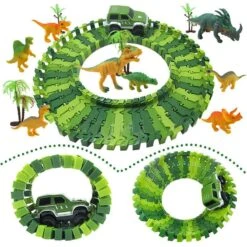 Dinosaurier Spielzeug Eisenbahn Mit Figuren (153 Teile) 15 Dinosaurier Spielzeug Eisenbahn Mit Figuren (153 Teile) -Dinosaurier-Spielzeug product image 1891321809