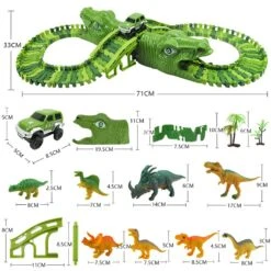 Dinosaurier Spielzeug Eisenbahn Mit Figuren (153 Teile) 13 Dinosaurier Spielzeug Eisenbahn Mit Figuren (153 Teile) -Dinosaurier-Spielzeug product image 1891321811