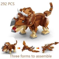 Dinosaurier 3 In 1 Figuren - Verschiedene Motive -Dinosaurier-Spielzeug product image 1895447348