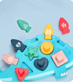 Montessori Lern Dino Puzzle Für Kleinkinder -Dinosaurier-Spielzeug product image 1905922019