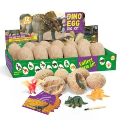 Dig It Up Dinosaurier Eier U. A. Im 12er Set -Dinosaurier-Spielzeug product image 1921270307