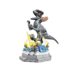 Großes Klemmbaustein-Set „Jurassic Park“ – 4 Teile In 1 – „Dino-Freizeitpark“ -Dinosaurier-Spielzeug product image 1921727275