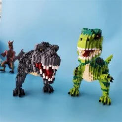 Mini Blocks Dinosaurier Klemm-Baustein Spielzeug -Dinosaurier-Spielzeug product image 1942707347