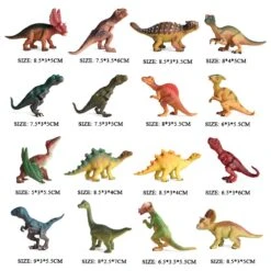 16 Mini Dinosaurier Spielfiguren Zum Spielen - T-Rex Triceratops Etc. 17 16 Mini Dinosaurier Spielfiguren Zum Spielen - T-Rex Triceratops Etc. -Dinosaurier-Spielzeug product image 1951078193