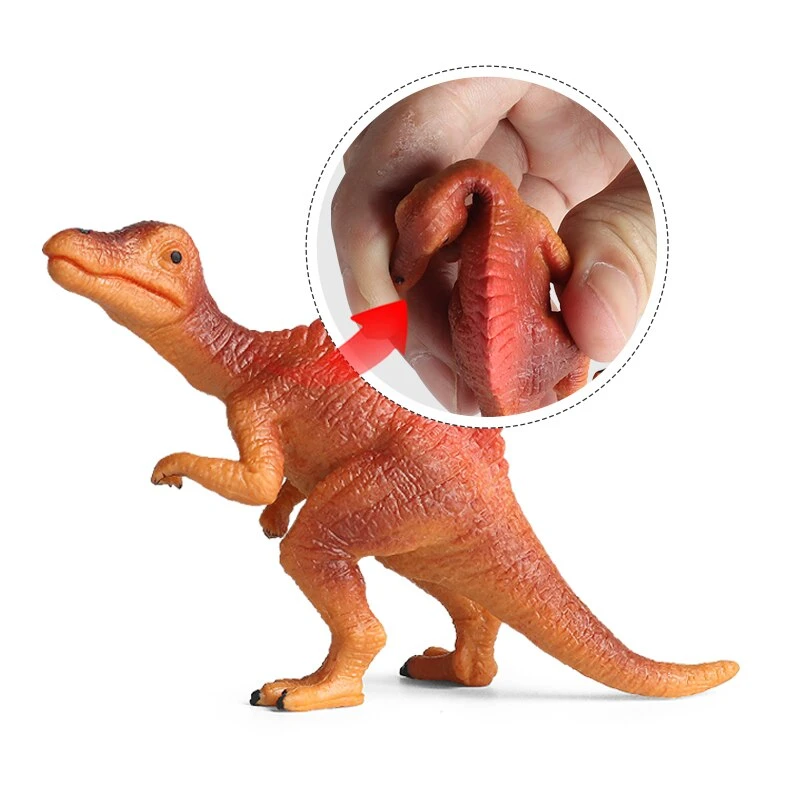 16 Mini Dinosaurier Spielfiguren Zum Spielen - T-Rex Triceratops Etc. 7 16 Mini Dinosaurier Spielfiguren Zum Spielen - T-Rex Triceratops Etc. – Bild 5