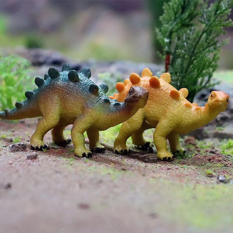 16 Mini Dinosaurier Spielfiguren Zum Spielen - T-Rex Triceratops Etc. 4 16 Mini Dinosaurier Spielfiguren Zum Spielen - T-Rex Triceratops Etc. – Bild 2