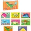 Kreatives Streifen Puzzle Dinosaurier Für Kleinkinder