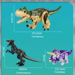 Bausatz Dinosaurier Jagen Den Ranger, 602 Teile -Dinosaurier-Spielzeug product image 1953949956