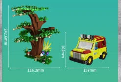 Bausatz Dinosaurier Jagen Den Ranger, 602 Teile -Dinosaurier-Spielzeug product image 1953949962