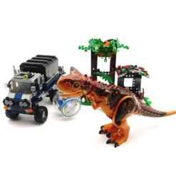 Jurassic World Dinosaurier Bausteine Flucht Des Carnotaurus -Dinosaurier-Spielzeug product image 1955580510