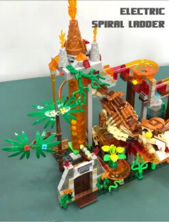 Technic Bausatz Dino Murmelbahn Mit Dinosaurier, Licht Und Geräusche, 539 Teile -Dinosaurier-Spielzeug product image 1958698022