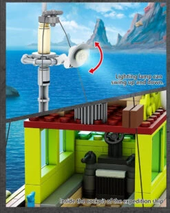 Jurassic Park Mosasaurus Dino Mit Boot Baustein Set (888 Teile) -Dinosaurier-Spielzeug product image 1965007861