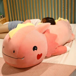 XXL Kuscheltier - Liegender Dinosaurier Stoff Dino - Flauschig -Dinosaurier-Spielzeug product image 1965236782