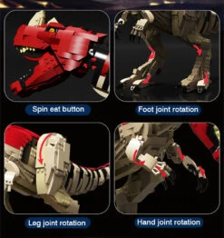 Ceratosaurus Dinosaurier Spielzeug Bausteine (2016 Steine) -Dinosaurier-Spielzeug product image 1980416408