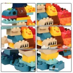 Bunter Dinosaurier Bausatz, 103 Teile -Dinosaurier-Spielzeug product image 1993913955