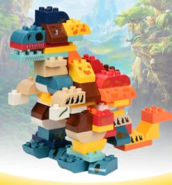 Bunter Dinosaurier Bausatz, 103 Teile -Dinosaurier-Spielzeug product image 1993913957