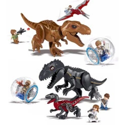 Dinosaurier Jurassic World T-Rex Klemm-Baustein Set