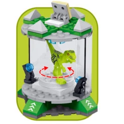 Jurassic World Labor Baustein Set Mit Dino -Dinosaurier-Spielzeug product image 2010507484