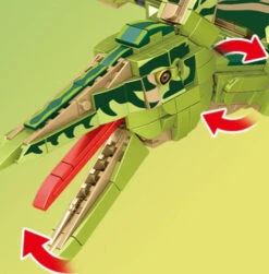 Flug Dinosaurier Dino Technic Series Bausatz, 974 Teile -Dinosaurier-Spielzeug product image 2013091588