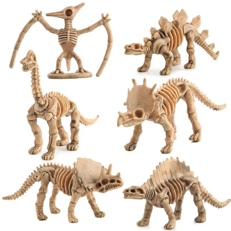 12 Stk. Dinosaurier Fossil Figuren Set 3 12 Stk. Dinosaurier Fossil Figuren Set