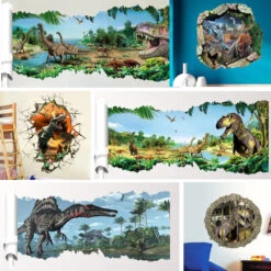 Dinosaurier Wand Sticker Aufkleber Deko Wall Sticker